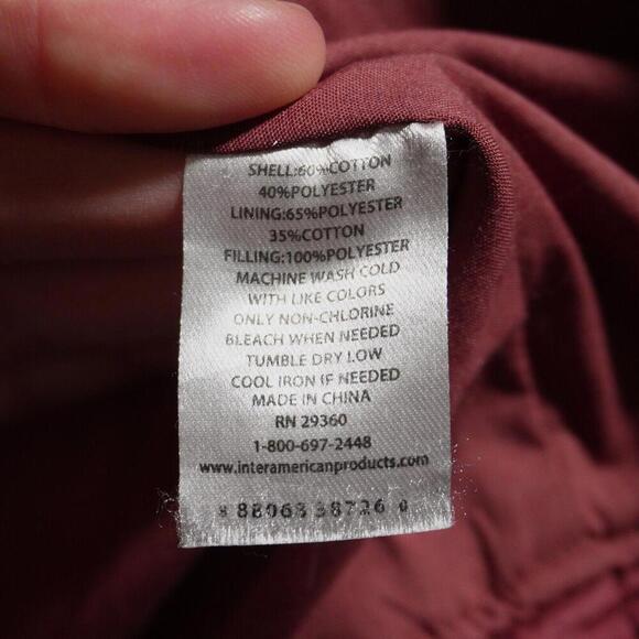 Dip Women's Quilted Puffer Jacket in Rose - Picture 4 of 6